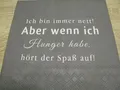 Produktbild: 4 Servietten  - Ich bin immer nett!Aber wenn ich Hunger habe, hört der Spaß auf