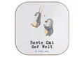 Produktbild: Mr. & Mrs. Panda Getränkeuntersetzer Pinguin Beste Omi der Welt, Untersetzer, Weiß, Untersetzer Tasse, Oma, Packung, 1-tlg.