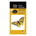 Produktbild: 3D Papiermodell - Schmetterling bunt | FRIDOLIN