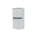 Produktbild: Jung 676W SCHUKO-Steckdose mit Schalter Wechsel IP44 WG600