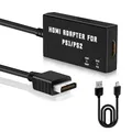 Produktbild: Mcbazel PS1/PS2 HDMI Adapter, 480p/720p PS2 Konverter mit 4:3/16:9 Bildschirmverhältnis, Plug & Play S-Video zu HDMI für PS1 und PS2 Konsolen