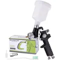 Produktbild: Mini-HVLP-Spritzpistole mit 0,8-mm-Düse TC Technic H-2000P Schwarz (125 ml)
