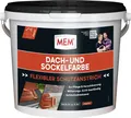 Produktbild: MEM Dach- und Sockelfarbe 5 kg ziegelrot  Dachabdichtung