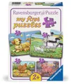 Produktbild: Ravensburger 04041 Kleine Bauernhoftiere Puzzle Teileanzahl 2, 4, 6, 8