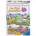 Produktbild: Ravensburger Kinderpuzzle - 12004041 Kleine Bauernhoftiere - my first puzzle mit