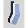 Produktbild: BOSS Socken aus Baumwoll-Mix im 3er-Pack Modell 'UNI' in Hellblau, Größe 39-42