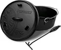Produktbild: Petromax Feuertopf ft4.5-t - Dutch Oven - Gusstopf - mit planem Boden - 3,5L - 2-5 Personen (ft4.5-t)