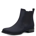 Produktbild: MARCO TOZZI Damen Chelsea Boots Flach zum Schlupfen, Blau (Dk.Navy), 38 EU
