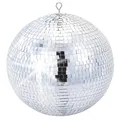 Produktbild: BeamZ MB30 Discokugel 30 cm, Spiegelkugel, Disco Ball, Party Gadgets, Spiegelball mit stabiler Metallöse, Partylichteffekt für Clubs, Bars und Discotheken