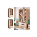 Produktbild: Vicco Kinderkleiderschrank Elmo Eiche 100 x 200 cm mit 2 Schubladen