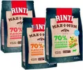 Produktbild: Rinti Max-i-mum, getreidefrei mit Huhn, Rind, Pansen / 3x 1kg Trockenfutter-Mix