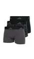 Produktbild: adidas Sportswear Trunk Active Flex Cotton (3er Pack) elastischer Logo-Bund, ohne Eingriff, Single Jersey-Qualität