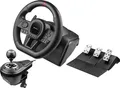 Produktbild: SimRacer Manual Gearbox 6 in 1 Lenkrad, Gaming Rennlenkrad mit Pedalen und Schal