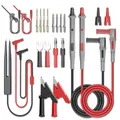 Produktbild: Multimeter Kabelset, Testkabel, Krokodilklemmen, SMD Testhaken, Prüfkabel
