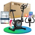 Produktbild: Zipro One S Heimtrainer Fahrrad für Zuhause Magnet Fahhrad bis 110 kg Magnete Exercise Bike Fitnessbike Fitness Fahrrad Hometrainer Cardio Fahrrad...