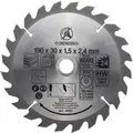 Produktbild: BGS Hartmetall-Kreissägeblatt Ø 190 x 30 x 2,5 mm 24 Zähne (3952)