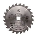 Produktbild: BGS-3952 I Hartmetall-Kreissägeblatt, 24 Zähne, 190 mm