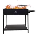 Produktbild: Grillpeter Mangal Batyr 60 Schaschlikgrill mit Ablage und Topfhalter