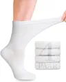 Produktbild: Fiera Besa Diabetikersocken (4 Paar) Socken mit Lycra für Damen, Ohne Naht, für Alltag