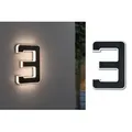 Produktbild: Paulmann 79844 Outdoor Solar Hausnummer 3 3000K IP44 Akku wechselbar