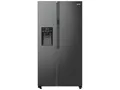 Produktbild: Gorenje Side by Side Kühl-Gefrier-Kombination Schwarz Edelstahl, 566 Liter