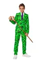 Produktbild: SuitMeister Partyanzug Boys The Riddler - Kostüm Anzug Karneval Halloween, Da bleibt keine Frage offen: cooler Anzug für schräge Schurken