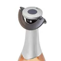 Produktbild: AdHoc FV53 dichter Sekt- und Champagnerverschluss GUSTO, Kunststoff/Silikon, black & silver