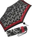 Produktbild: Pierre Cardin Taschenregenschirm winziger Damen-Taschenschirm mit Handöffner, mit interessantem geometrischen Ring-Muster