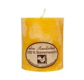 Produktbild: Hahn Kerzenfarm Formkerze Bienenwachs - Stumpenkerze 65x75mm