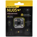 Produktbild: Nitecore NU05 V2 Mini LED Signal-Leuchte, Outdoor Lampe, Stirnlampe, USB-C    Sc