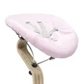 Produktbild: Stokke Nomi Newborn Set, Black/Grey Pink - Mit 5-Punkt-Sicherheitsgurt und wendbarem, waschbarem Textilset - Passt auf alle Stokke Nomi Stühle