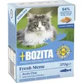 Produktbild: Bozita Sterilised Häppchen in Sauce mit Saibling | 6x 370g