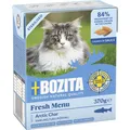 Produktbild: Bozita Sterilised Häppchen in Sauce mit Saibling | 6x 370g