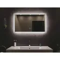 Produktbild: Mid.you Badezimmerspiegel, Glas, rechteckig, 90x53x3.2 cm, waagrecht montierbar, Badezimmer, Badezimmerspiegel, Beleuchtete Spiegel