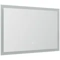 Produktbild: Badspiegel 90x53cm mit LED Beleuchtung Badezimmer Wandspiegel Touch Bedienung
