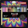 Produktbild: Premium-Filzstift Pen 68 Kartonetui Arty VE=24 Farben