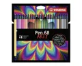 Produktbild: STABILO Faserstift STABILO Pen 68 ARTY Filzstift - 1 mm - 24er Set