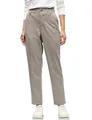Produktbild: Street One Paperbag Jacquard Hose Silk Brown 40