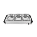 Produktbild: Stay Hot SH 4.1, XXL, 2-in-1 Buffetwärmer & Warmhalteplatte, 200 Watt, Ideale Lösung für Buffets, Partys und Familienessen, 7,5 L Kapazität