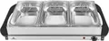 Produktbild: Silva Homeline SH 4.1 425009 Buffetwärmer Edelstahl, Schwarz