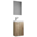 Produktbild: VCM my bath Badmöbel-Set 3-teilig Slito 914135 sonoma-eiche 41,0 x 22,0 x 130,0 cm
