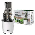 Produktbild: Kuvings | Entsafter | REVO830 | Slow Juicer | Doppelte Einfüllöffnung | automatisches Schneidesystem | inkl.Smoothie & Sorbet Filter Set | Mattschwarz_KSP-2478CE (Matt White)