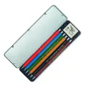 Produktbild: 5217  Druckbleistifte inkl. 1 x Radiergummi im Metalletui, unterschiedliche F...