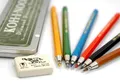 Produktbild: KOH-I-NOOR Versatil 5217 Set 6 farbige Druckbleistifte / Fallminen + Radiergummi