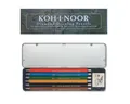 Produktbild: Fallbleistift Set in Metallbox KOH-I-NOOR Versatil 5217 mit Farbminen 2mm