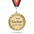 Produktbild: Orden / Medaille Beste Tochter auf der Welt Geschenk Namenstag Geburtstag