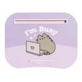 Produktbild: Grupo Erik Laptopkissen Pusheen The Cat Laptop Ständer Notebook Kissen 34 x 44 cm PC Zubehör Laptop Unterlage– Offizieller Pusheen Merch, Flieder