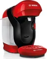 Produktbild: Bosch Kapselmaschine TAS113E | Tassimo Style | Multi-Getränke-Automat | 0,7 l Wassertank | 70+ Getränke | 1400 W | rot