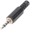 Produktbild: Goobay Klinkenstecker - 3,5 mm - stereo - 3,5-mm-Klinkenstecker (4-polig, stereo)