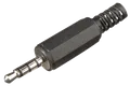 Produktbild: KS K4-35 - Klinkenstecker 3,5mm, 4-polig